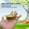 thumbnail image 3 of Mini Bugs Figure, High Simulation Insects Toy Set 12PCS Golden Multiple Shapes PVC Plastic  For Kids Early Education, 3 of 8