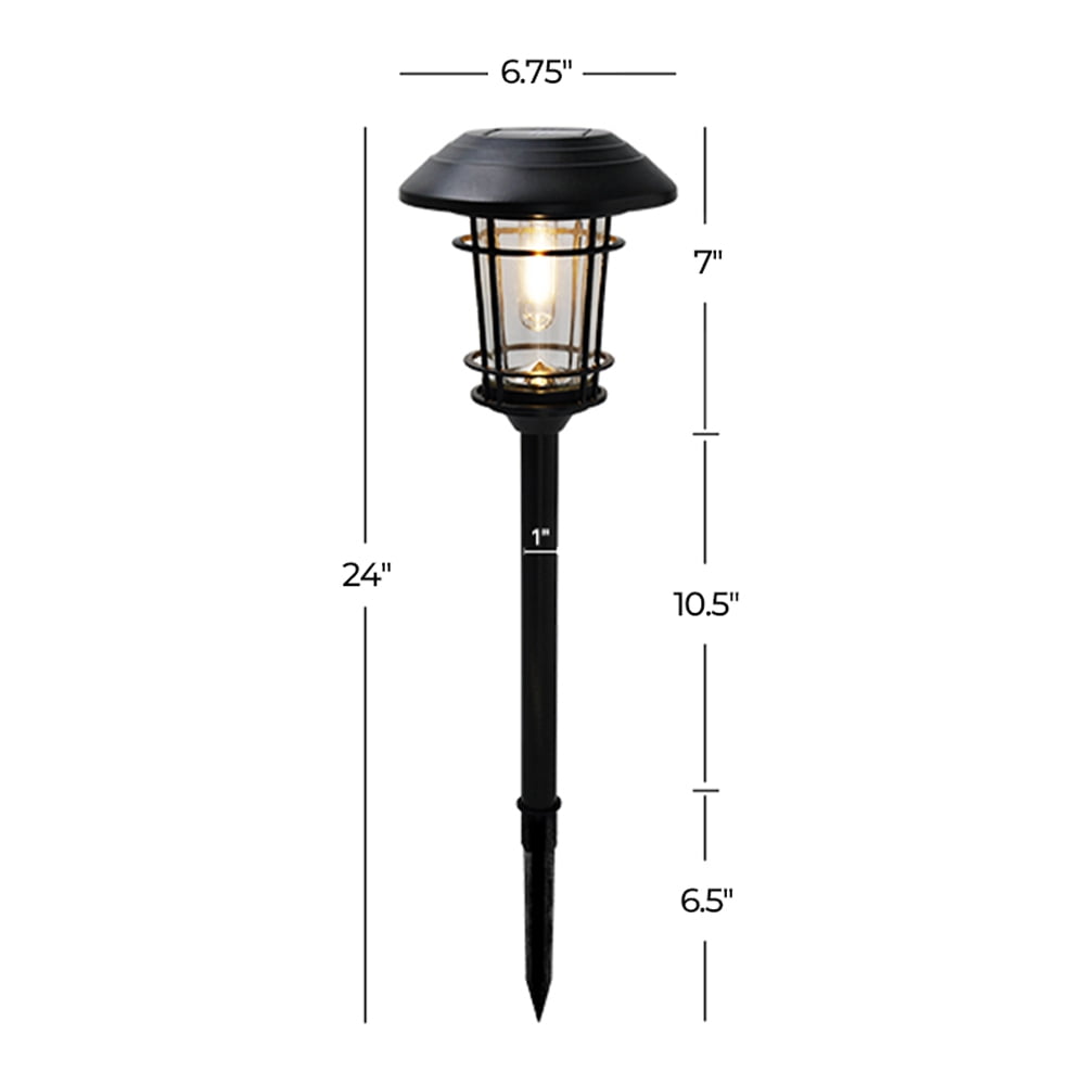 Grand Patio Outdoor 5-Piece Solar LED Pathway Light