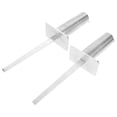 thumbnail image 1 of Drapeau d'Angle Fer 2 Pcs 9.4X2.9X1.8In Marqueur de Terrain de Football, 1 of 8