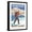 Black Frame, variant on Art.com Skier Carrying Snow Skis, Whistler, BC Canada Stretched Canvas Print Wall Art by Lantern Press, 16" x 24"