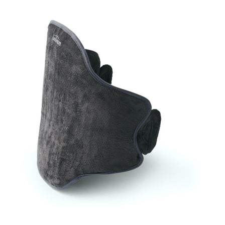 Sunbeam Heated Back Wrap Heating Pad for Back Pain Relief, Gray, 23" x 15"