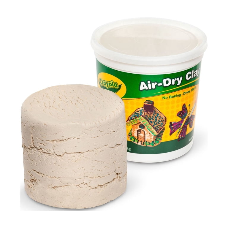 Crayola Air Dry Clay Bucket, 5 lbs, White photo 4