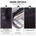 thumbnail image 5 of Rirool Large Capacity Pencil Case, Wide Opening Pencil Pouch with Clear Window, Zipper Pen Bag for School Supplies, Teen Girls Boys, Black, 5 of 7