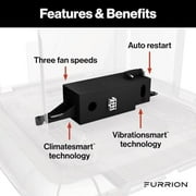 Furrion Enhanced Multi-Zone Controller for Chill Air Conditioner System with 3-Fan Speed, Auto Fan Operation, Short-Cycle Protection, Auto Restart, Climatesmart, Vibrationsmart - 2