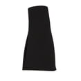 thumbnail image 3 of Vestido sin espalda a escala 1/6 para muñeca femenina, disfraz con costuras impecables, accesorio fotográfico en miniatura, diseño moderno, falda a Negro, 3 of 8