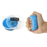 CanDo TheraPutty Standard Hand Exercise Putty For Rehabilitation, Exercises, Hand Therapy, Occupational Therapy, Hand Strengthening, Improve Motor Skills, Stress Relief 6 oz Blue Firm