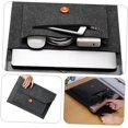 thumbnail image 4 of Funda protectora de fieltro para portátil de 11,6-12,5 pulgadas para IdeaPad 3 11/Flex 3 11/11,6"/HP Pavilion X360/Stream Plus V2 12,2"/Chromebook 4, 4 of 5