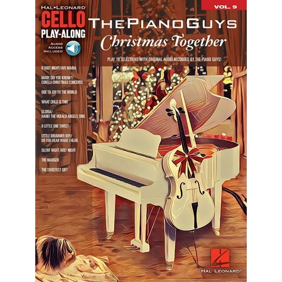 The Piano Guys - Christmas Together: Cello Play-Along Volume 9, (Paperback)