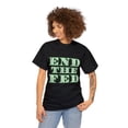 thumbnail image 3 of End The Fed Retro Unisex Graphic Tee Shirt, Sizes S-5XL, 3 of 12