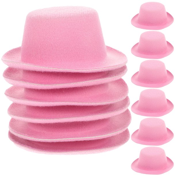 KAKOWELY 12 piezas de sombreros de vaquero en miniatura, pequeños sombreros de vaquero, accesorios para fotos de casas de muñecas, modelos de sombreros en miniatura