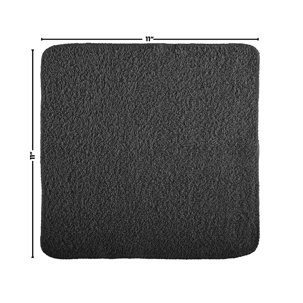 Mainstays 18-Piece 100% Cotton Washcloth Bundle, Greystone