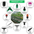 Irrigation System Kit Kit Garden Timer Tubing Hose Watering Kits