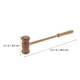 thumbnail image 2 of 1 martillo de masaje corporal de madera, herramienta de masaje manual., 2 of 7