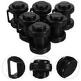thumbnail image 2 of FRCOLOR 6Pcs Wear-resistant Trampoline Caps Plastic Trampoline Replacements Small Rod Covers, 2 of 5