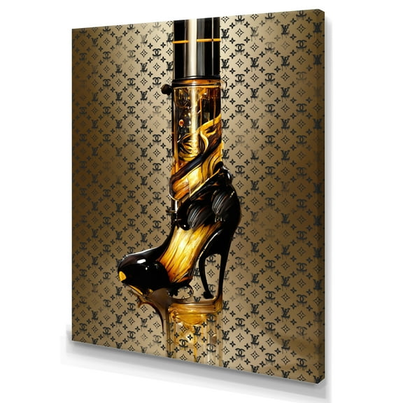 Designart High Fashion High Heel II Canvas Wall Art