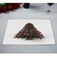 thumbnail image 2 of EREHome Coloré Arbre Set de Table Tapis de Table 12x18 Pouces, Ensemble de 2, 2 of 2