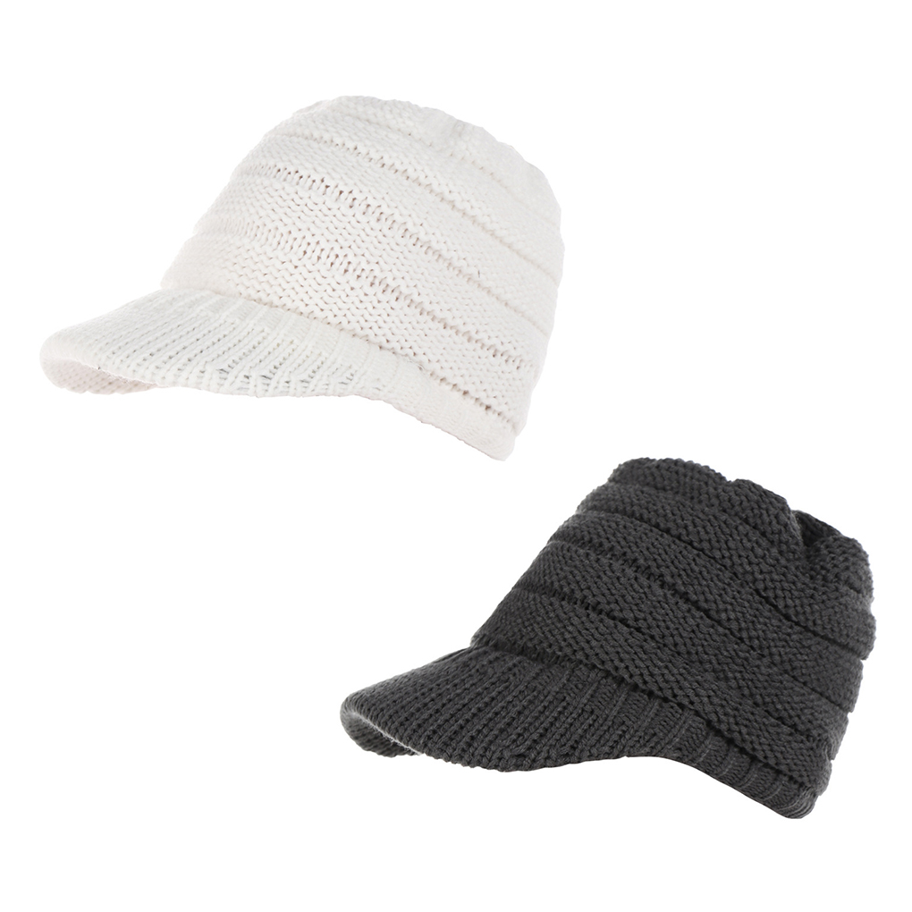 womens knit baseball hat