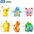 thumbnail image 1 of Figuras de acción de Pokémon para niños, muñecos de Pikachu, Charmander, Squirtle, Bulbasaur, Psyduck, 5-8cm1476, 1 of 5