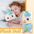 thumbnail image 4 of Bunny Stuffed Animal 13.8-Inch Soft Rabbit Plush Toy with Heart Huggable Bunny Plush for All Ages Easter Décor Birthdays Gifts, 4 of 14