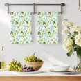 thumbnail image 3 of Summer Lemon Kitchen Towels Set of 2, Pastoral Leaves Fruits Country Plants Green Absorbent Dish Towels for Kitchen, Microfiber Hand Towel, Quick Drying Tea Towel for Cleaning Decorative Dishcloths, 3 of 7