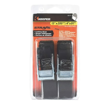 

Keeper Keeper 85213 Lashing Strap 13 x1 Black