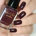 thumbnail image 6 of Whats Up Nails - Tasting Trip Regular Nail Polish (Dark Burgundy Brown Creme) 12 Free Cruelty Free Vegan, 6 of 10
