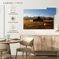 thumbnail image 5 of Elephant Stock Wyoming Moulton Barn Wall Art - Horizontal Canvas Wall Art - Living Room Wall Decor - Places Canvas - Brown And Blue Decor - 45" x 30", 5 of 8