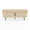 Oak, variant on GZXS 58 Inch Fluted TV Stand for TVs Up to 65 Inch, Modern Entertainment Center with Sliding Doors and Storage Shelves, Oval Media Console Cabinet with Metal Legs for Living Room, Oak