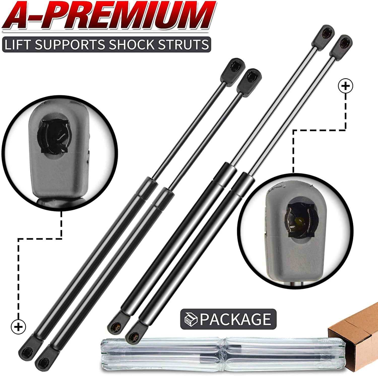 Car Hood Lift Supports Shocks Struts Props Hydraulic Rod fit For Jeep Renegade 