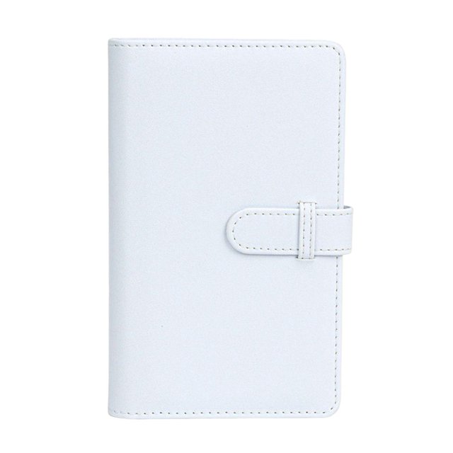 Álbum 108 Hojas Tarjeta Alta Capacidad Diseño Moda para Colección Blanco