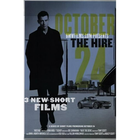 Posterazzi MOV249931 The Hire Ticker Movie Poster - 11 x 17 in.