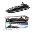 thumbnail image 3 of Dual Motor 25 km/h Impermeable RC Boat Toys 2.4GHz Recargable Racing Ship Model Tmvgtek libre de BPA, 3 of 9