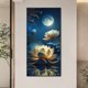 thumbnail image 4 of Pintura de diamante 5D DIY Wdftyju Taladro redondo completo Luna Loto Decoración del hogar, 4 of 9