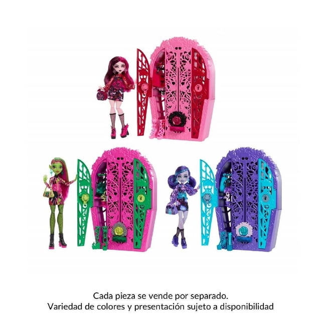 Muñeca Monster High Skulltimate Secrets Garden Mysteries Sorpresa Varios Modelos 1 pieza