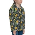 thumbnail image 5 of Kdxio Citrus Fruits Elegant Lemons Pattern Kids Boys Girls Zip Up Hoodie 3D Printed Hooded Sweatshirt Hoody Coat with Pocket 7-12 Y-Medium, 5 of 6