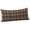 Terracotta, Beige, Sienna, Pecan, variant on Orange Blue Plaid Standard Size Pillow Cover, Pillowcase Protectors with Zipper, Breathable Decorative Throw Pillow Case Cover, Farmhouse Checkered Buffalo Fall Pillow Shams for Couch Sofa 20x26Inch
