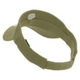thumbnail image 2 of Fist Logo Embroidered Cotton Twill Sun Visor - Khaki OSFM, 2 of 5