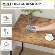 Small Computer Desk for Small Spaces, Office Desk for Home Office, Modern Writing Desk,32 Inchs, Adjustable Feet,(Vintage)