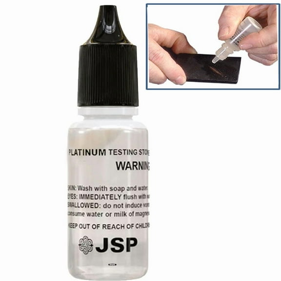 Platinum & Palladium Jewelry Test Testing Solution Tester Test Metal