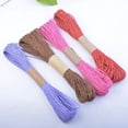 thumbnail image 2 of Shengyu 30M Paper Wrapping Rope Twine Thread Gift Packing DIY Art Decoration purple 1Set, 2 of 5