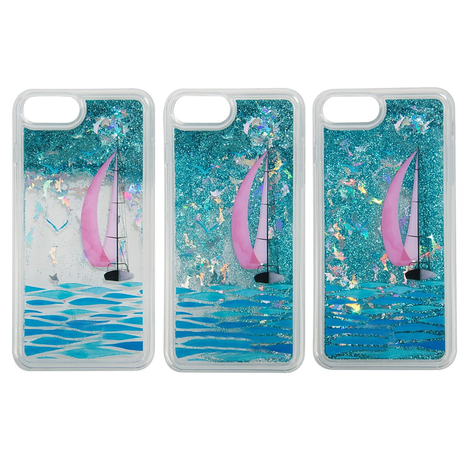 Beautiful Liquid Glitter Waterfall Cellphone Case for iPhone 8 / 7