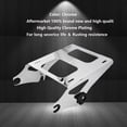 thumbnail image 2 of Chrome Two-Up Tour Pack Pak Mounting Luggage Rack Detachable ＆ 4 Point Docking Hardware Kit Compatible with Harley Touring Road King Electra Road Street Glide 2014-2022, 2 of 4