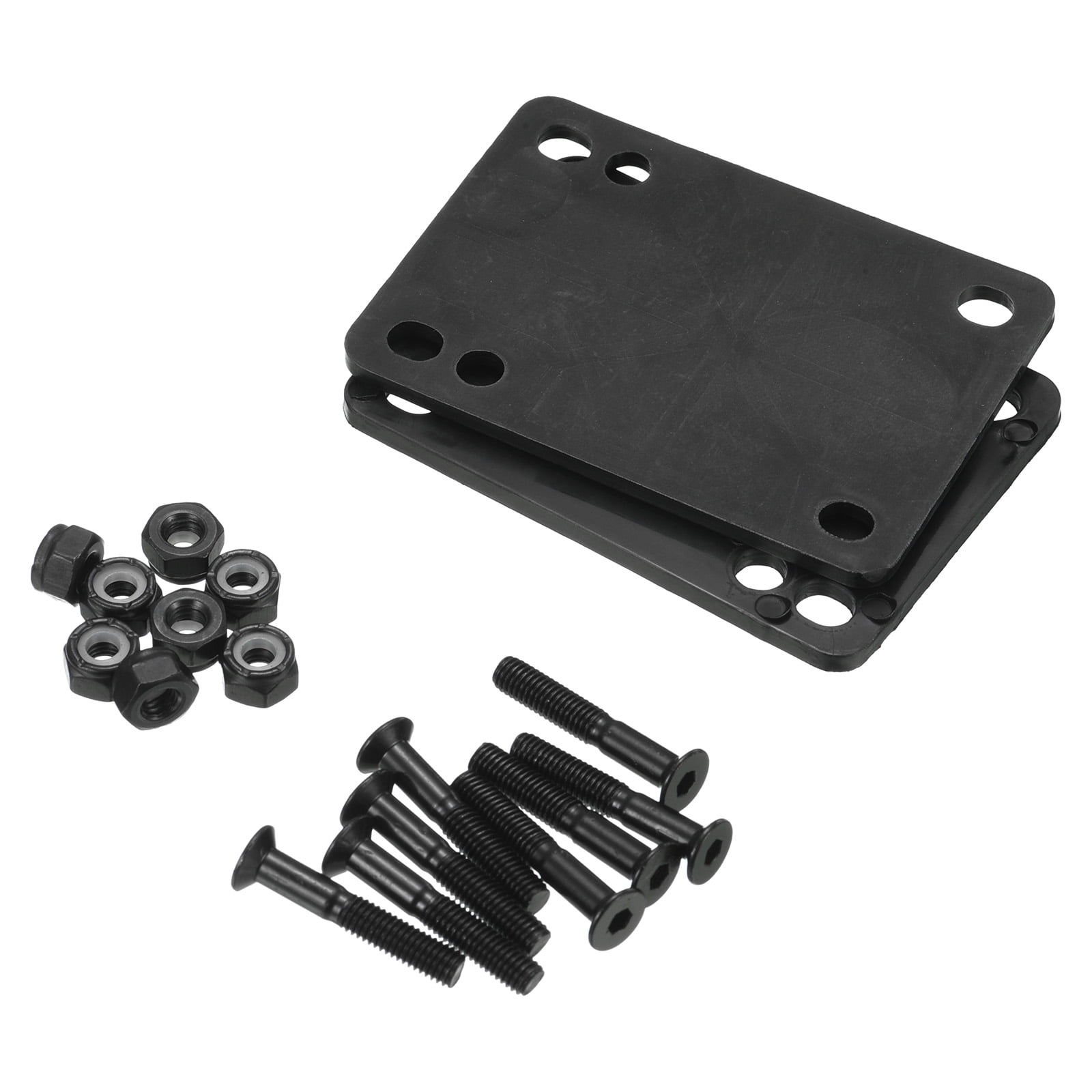 Uxcell Skateboard Riser Pads Screws Set 3mm Longboard Shock Rise Pad