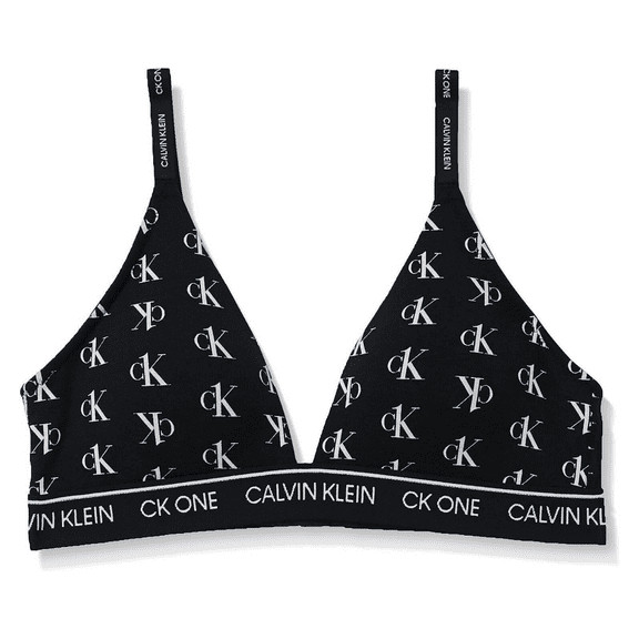 Calvin Klein Women's Ck One Cotton Lightly Lined Triangle Bralette