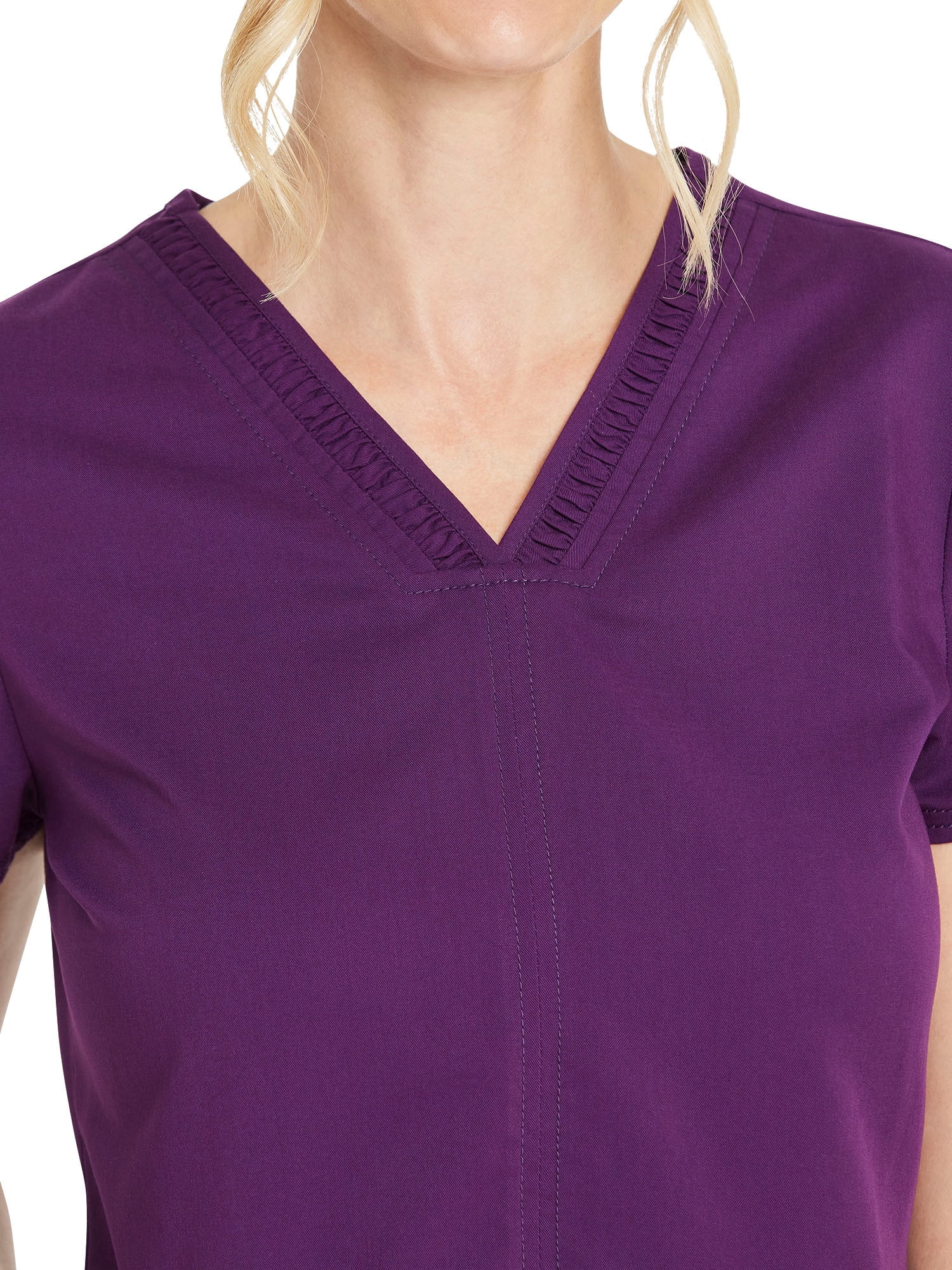 Scrubstar Women's Premium Ultimate Stretch V-Neck Scrub Top, Sizes XS-3XL