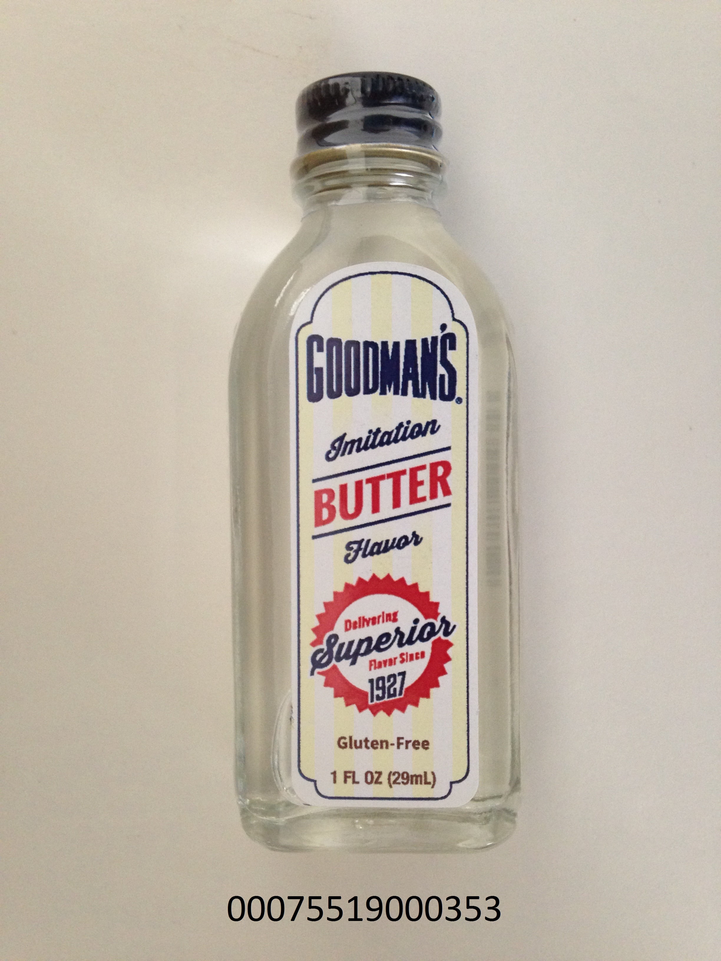 Goodman's Imitation Butter Flavor, 1 fl oz