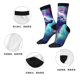 thumbnail image 5 of Balery Starry Multicolored Wolf Calcetas Largas con Estampado para Hombre y Mujer – Suaves y Transpirables, Talla Única (US 5-11), 5 of 6