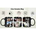 thumbnail image 3 of Printtoo PersonalizedPhotoCollage CoffeeMugFather's Love Custom Picture Ceramic CupDishwasher & Microwave Safe- 11 Oz -Black, 3 of 6