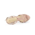 thumbnail image 4 of BLISSFUL STEP Women T Strap Slingback Platform Stiletto Heel Sandals, 4 of 7