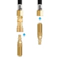 thumbnail image 3 of Lefu 1/4\" Propane Quick Connect Adapter Fittings for 17 22 inch Tabletop Griddle, 3 of 9